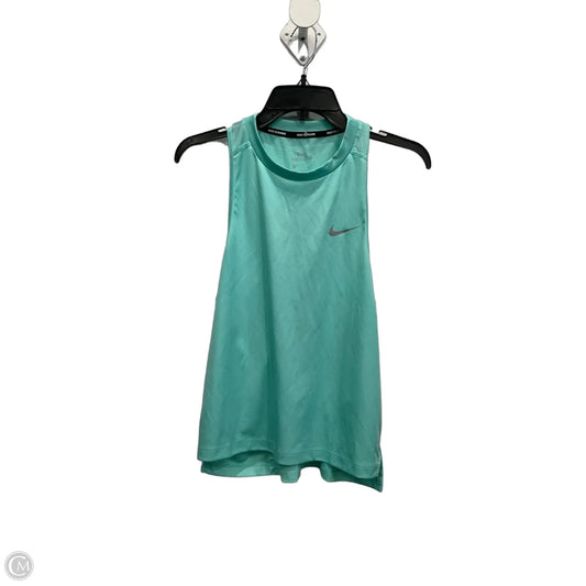 Athletic Tank Top By Nike Apparel In Blue, Size: S