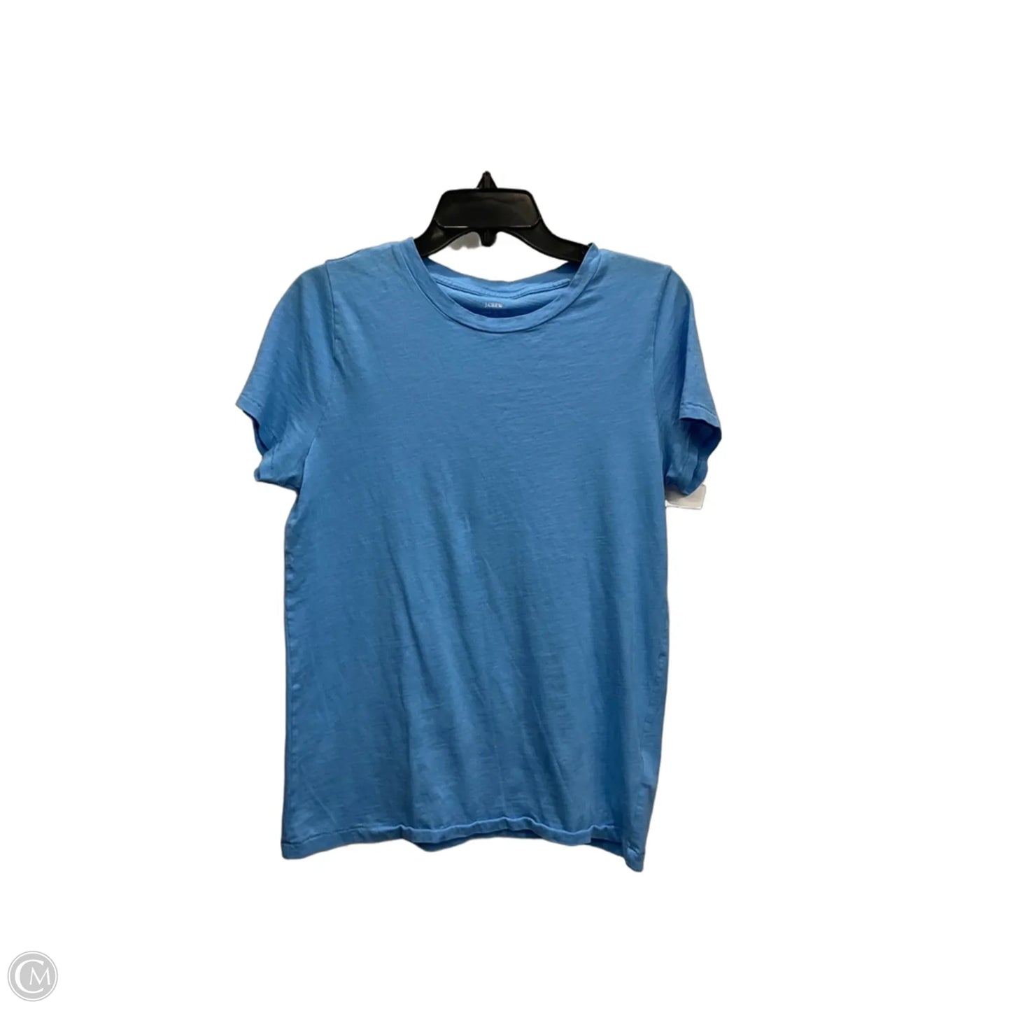 Top Short Sleeve Basic By J. Crew In Blue, Size: L