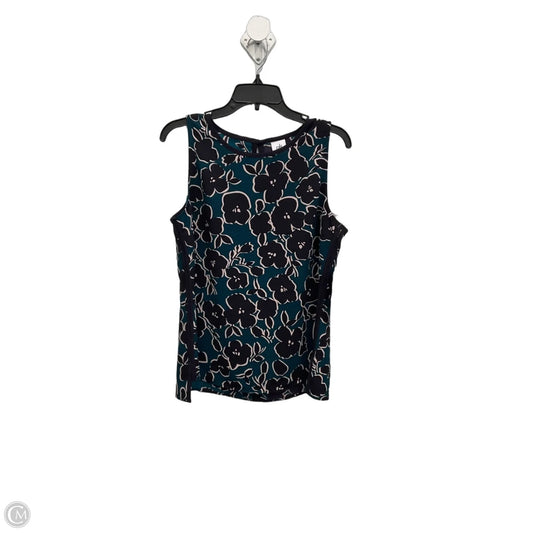 Top Sleeveless By Cabi In Multi-colored, Size: M