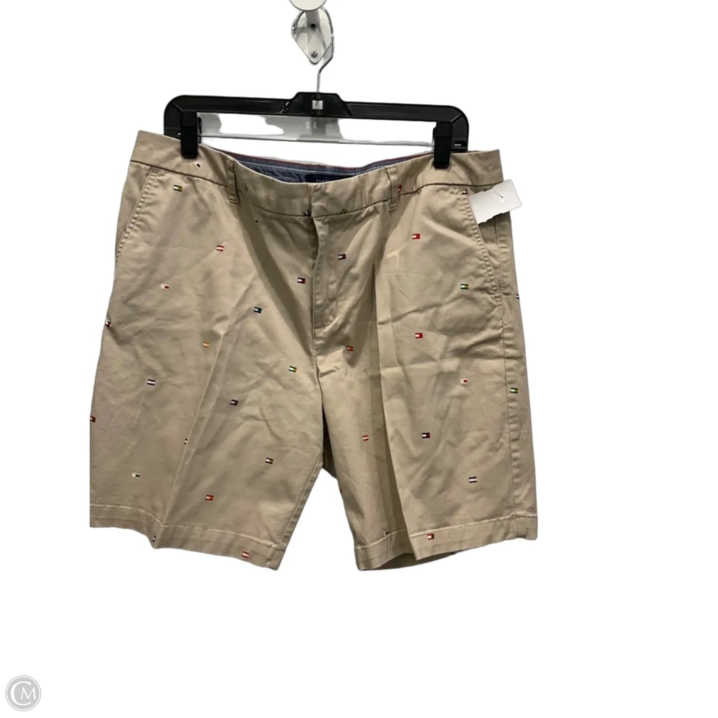 Shorts By Tommy Hilfiger In Tan, Size: 16