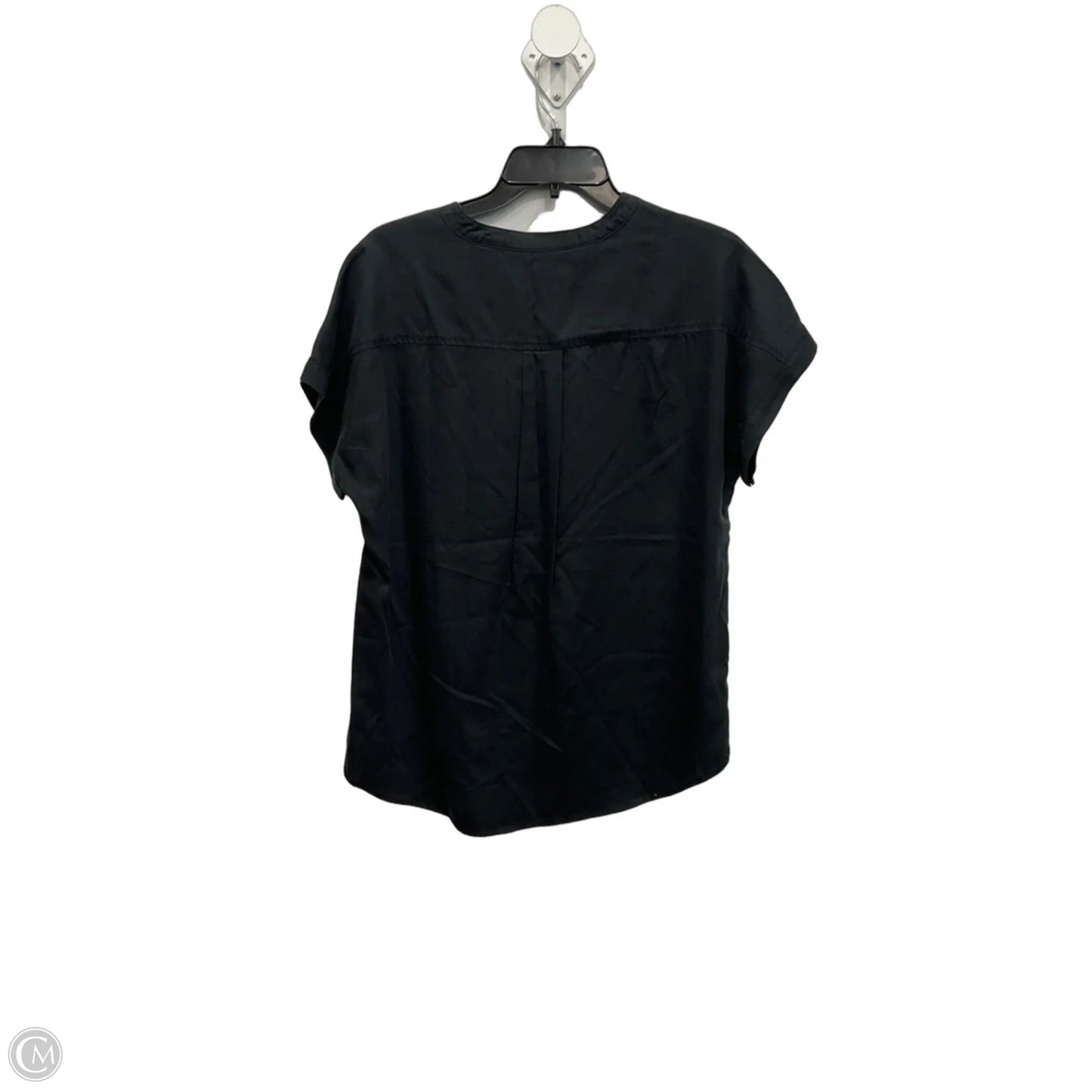 Top Short Sleeve Basic By Clothes Mentor In Black, Size: M