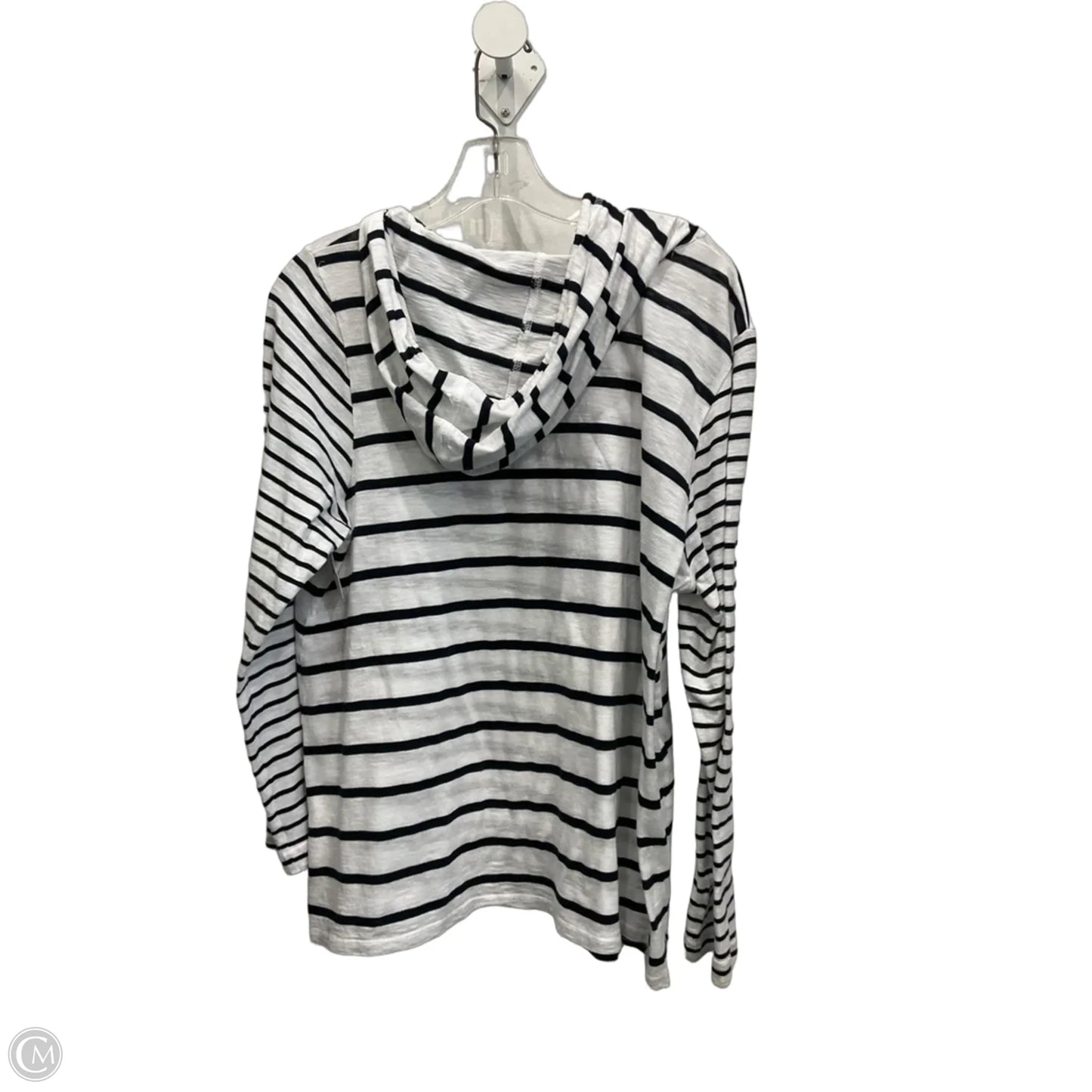 Top Long Sleeve By J. Jill In Striped Pattern, Size: Lp
