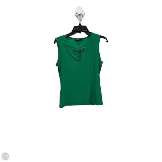Top Sleeveless Basic By Tommy Hilfiger In Green, Size: S