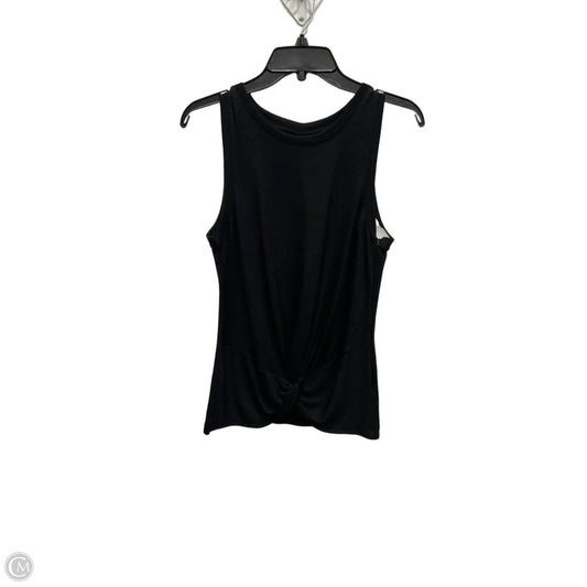 Top Sleeveless Basic By Gap In Black, Size: S