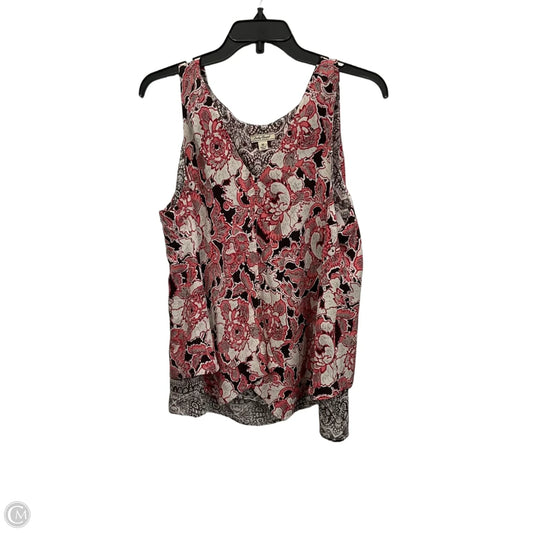 Top Sleeveless By Lucky Brand In Multi-colored, Size: M