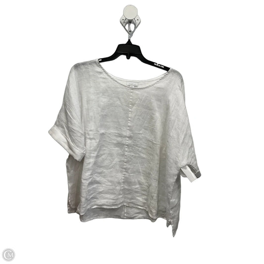 Top Short Sleeve Basic By Pure Jill In White, Size: Lp