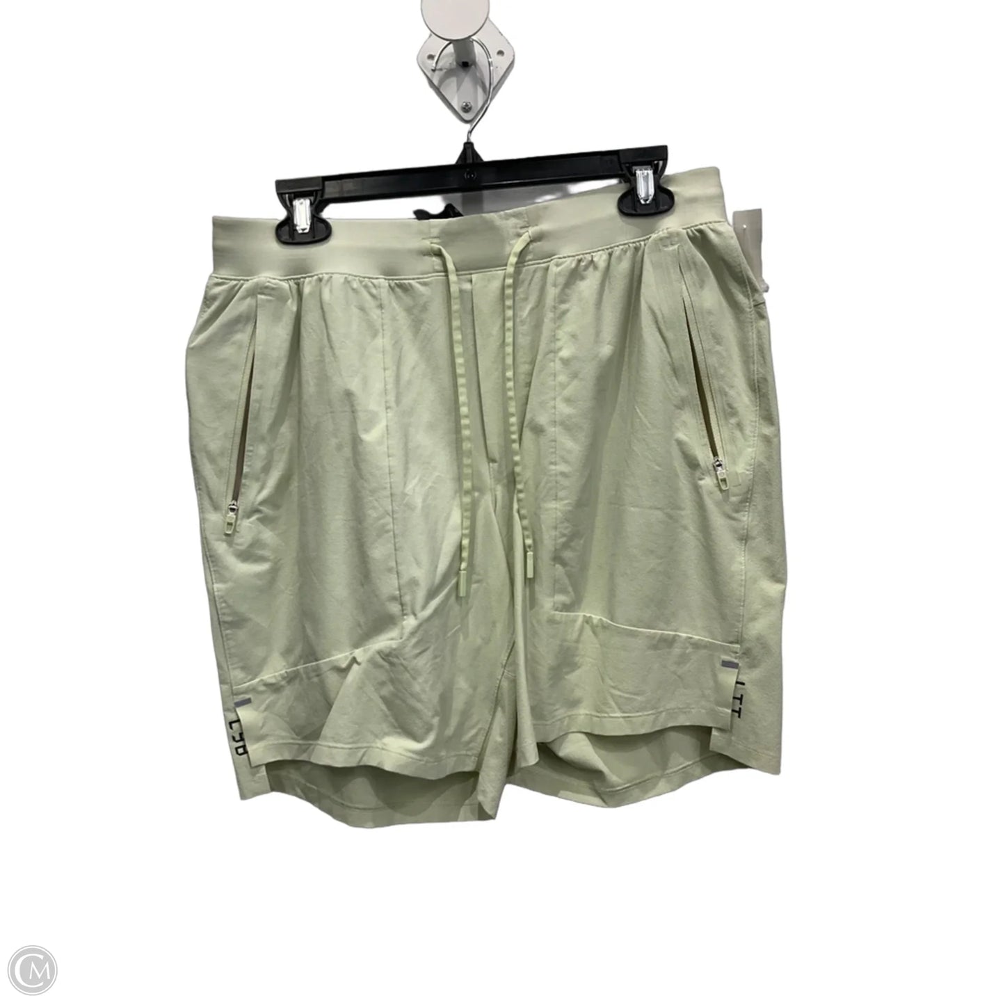 Athletic Shorts By Lululemon In Green, Size: L