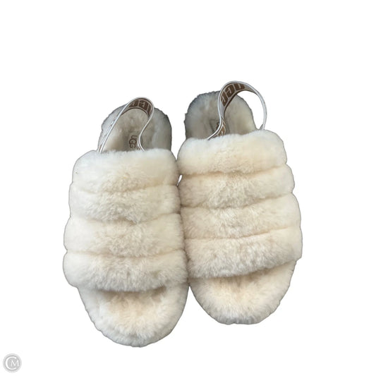 Sandals Designer By Ugg In Cream, Size: 8