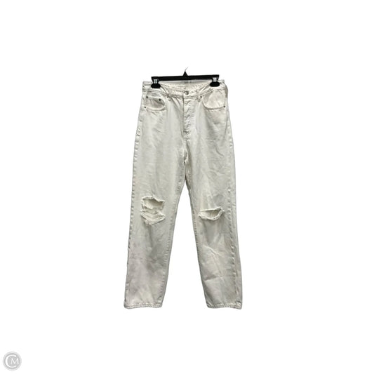 Jeans Wide Leg By Lovers & Friends In White Denim, Size: 4