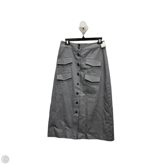 Skirt Maxi By Mare Mare In Grey, Size: 4