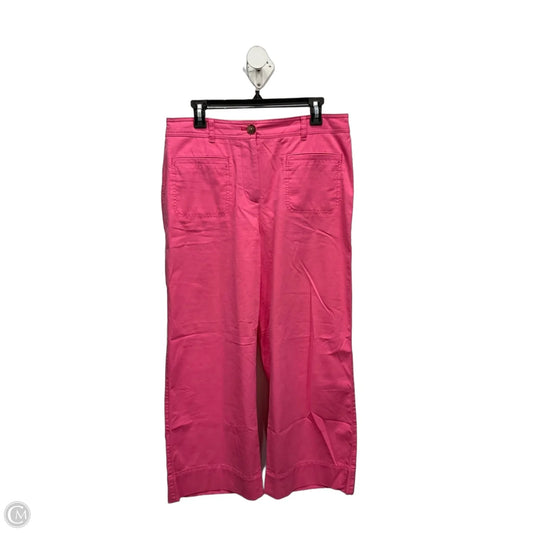 Pants Wide Leg By Talbots In Pink, Size: 10