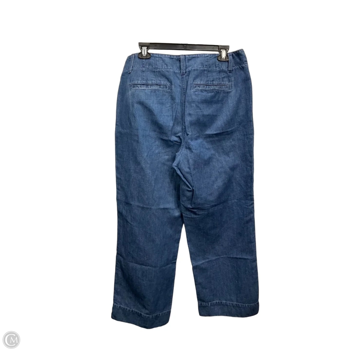 Jeans Wide Leg By Talbots In Blue Denim, Size: 10