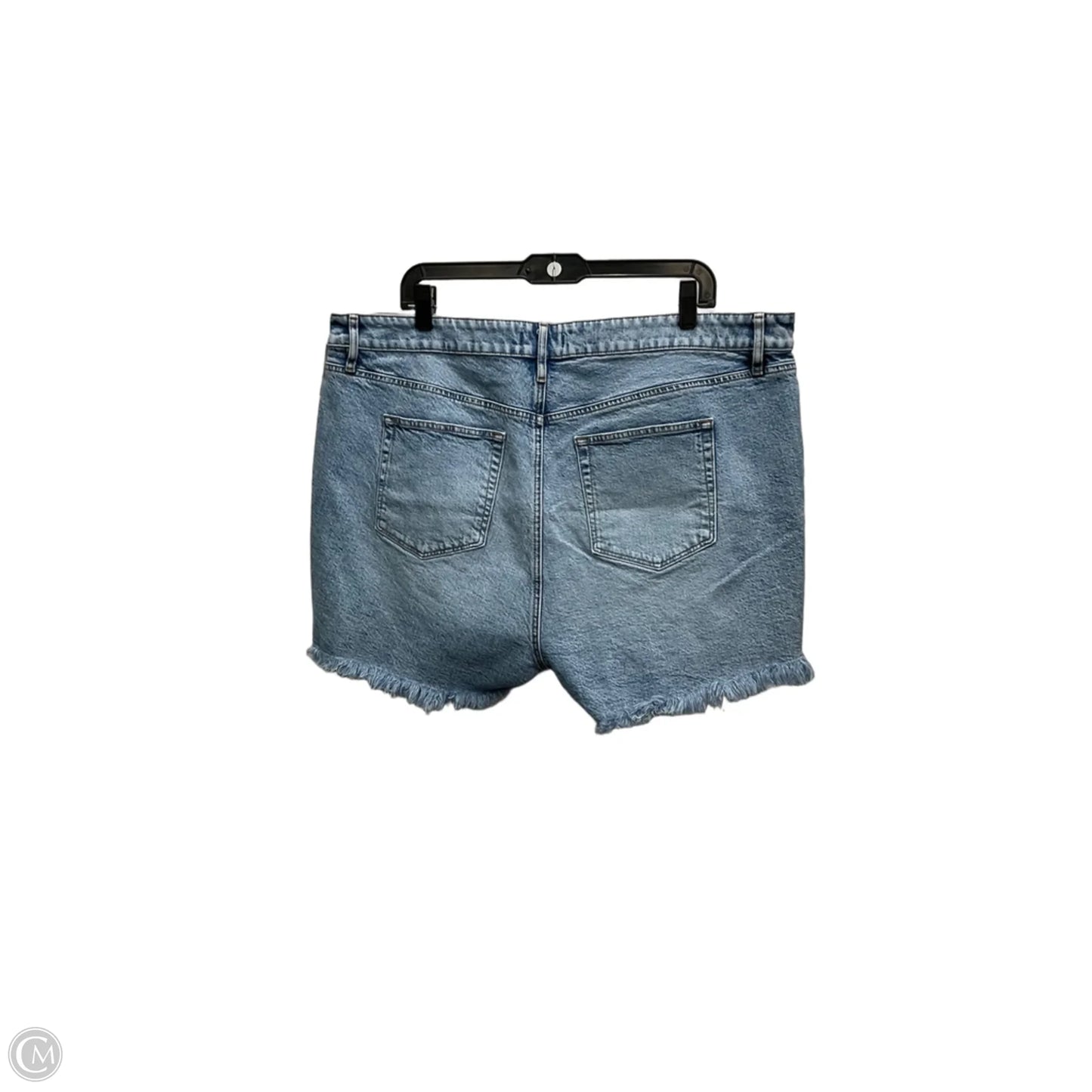 Shorts By Loft In Blue Denim, Size: 18