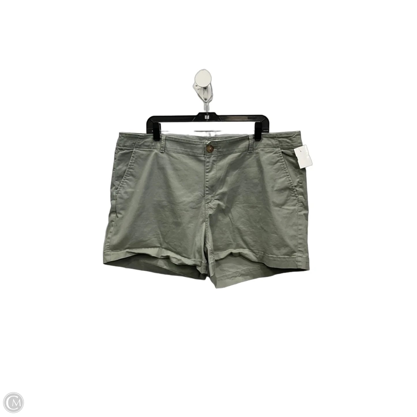 Shorts By Loft In Green, Size: 18