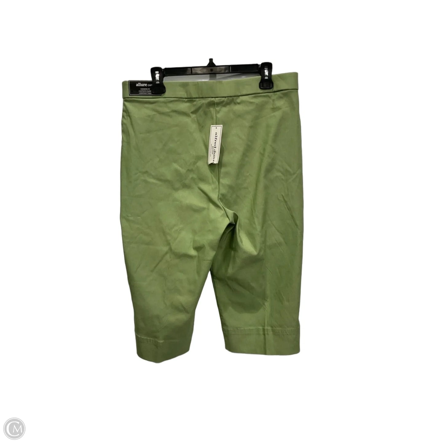 Capris By Alfred Dunner In Green, Size: 14p