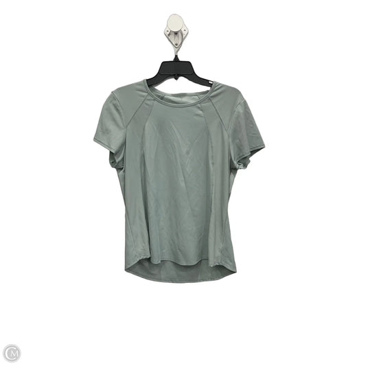 Athletic Top Short Sleeve By Spyder In Blue, Size: Xl