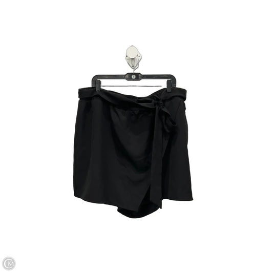 Skort By Lane Bryant In Black, Size: 22
