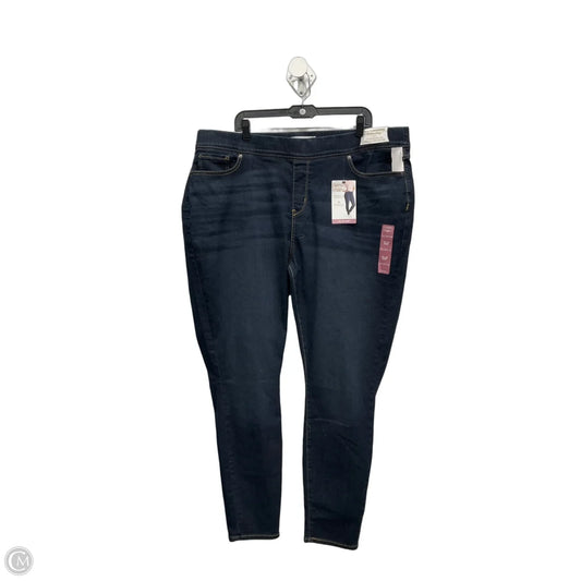Jeans Jeggings By Levis Signature In Blue Denim, Size: 24