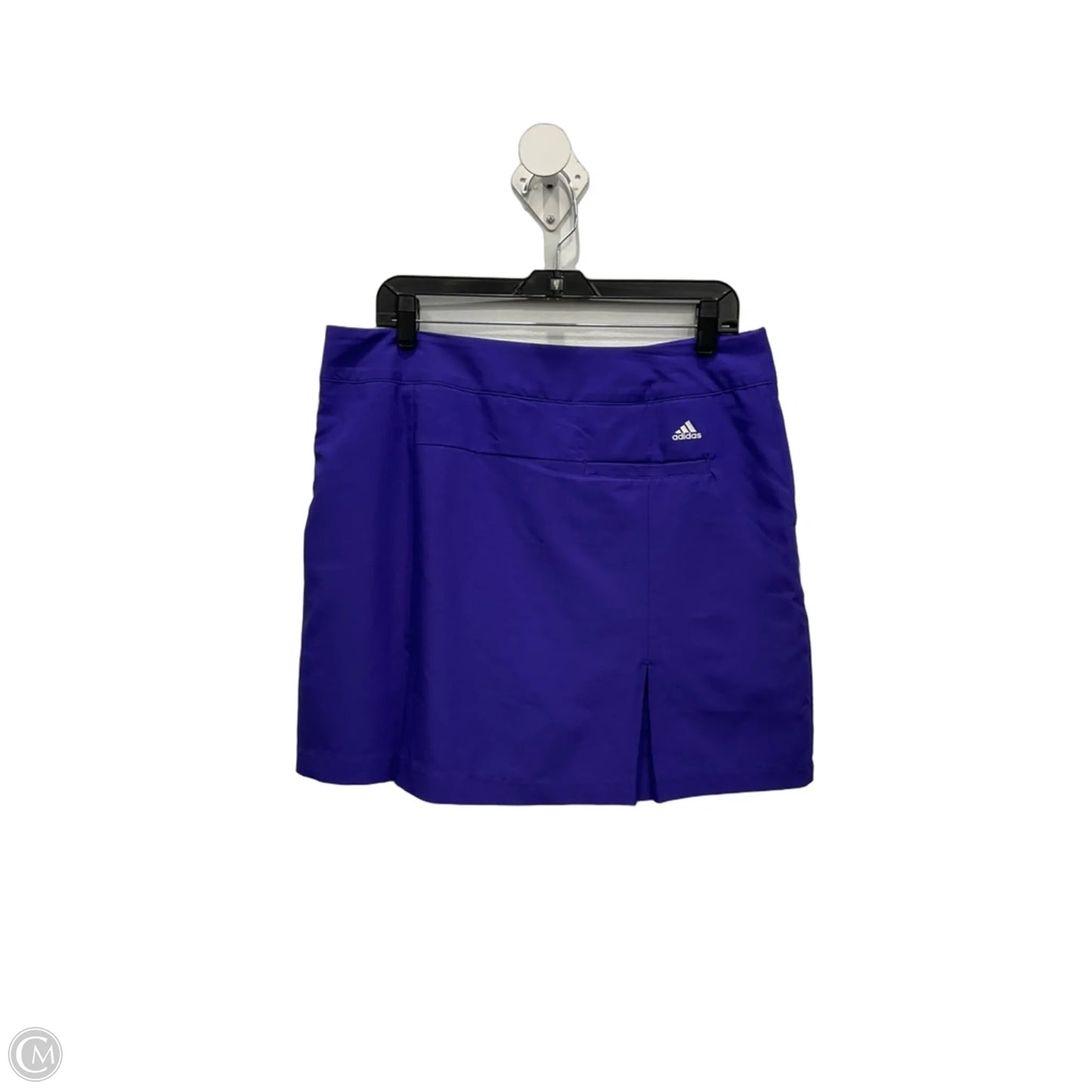 Athletic Skort By Adidas In Purple, Size: 10