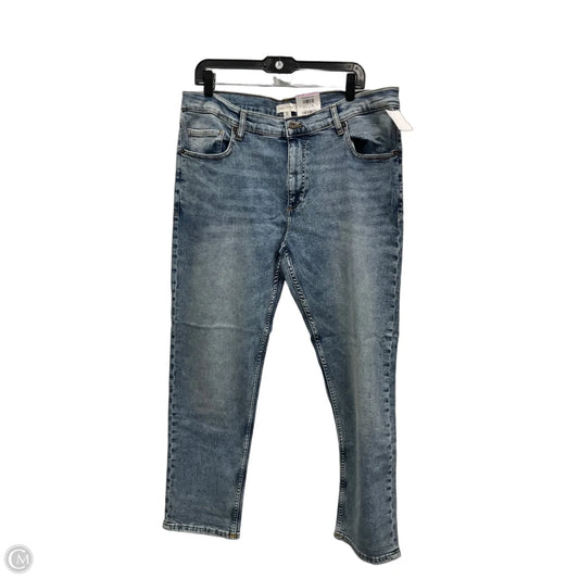 Jeans Straight By Clothes Mentor In Blue Denim, Size: 16