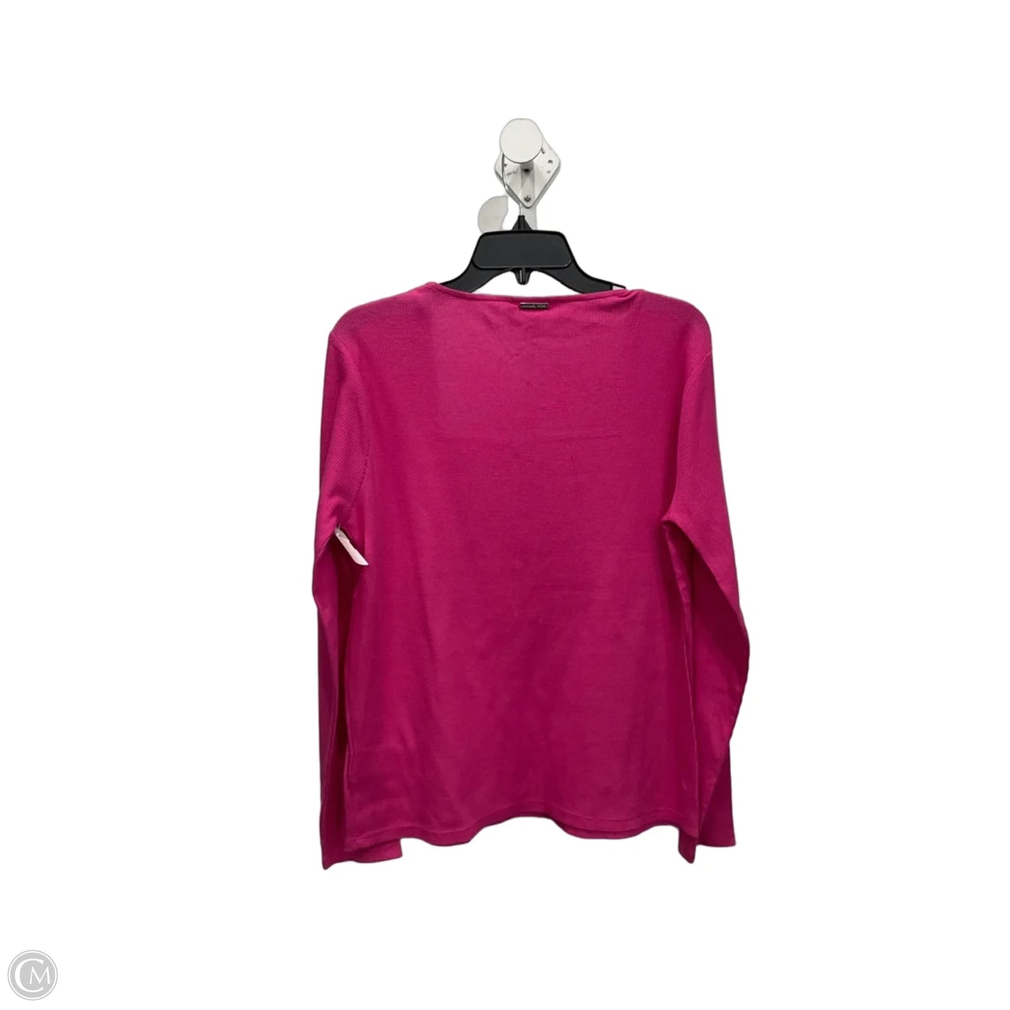 Top Long Sleeve By Michael By Michael Kors In Pink, Size: L
