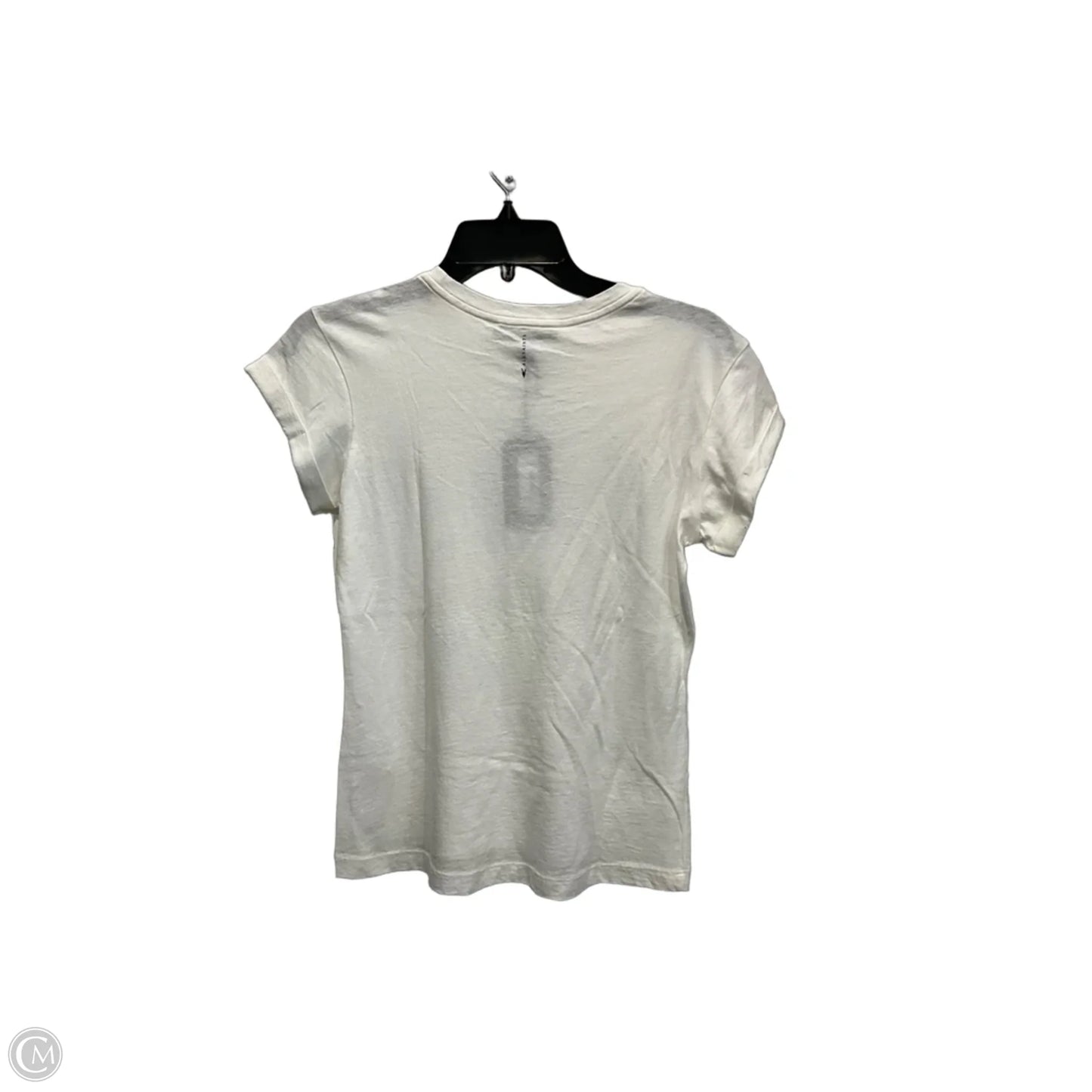 Top Short Sleeve Designer By All Saints In White, Size: S