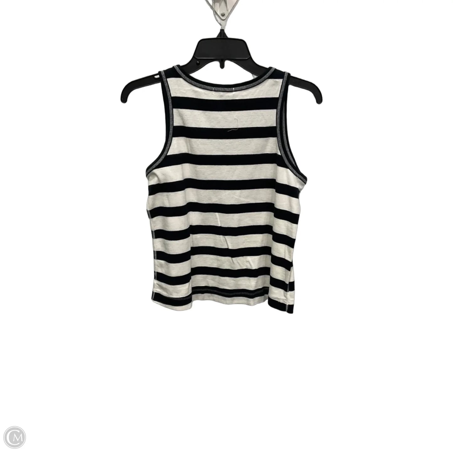Tank Top By Three Dots In Striped Pattern, Size: M