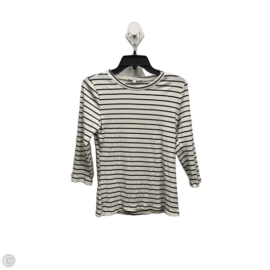 Top Long Sleeve By Green Envelope In Striped Pattern, Size: S