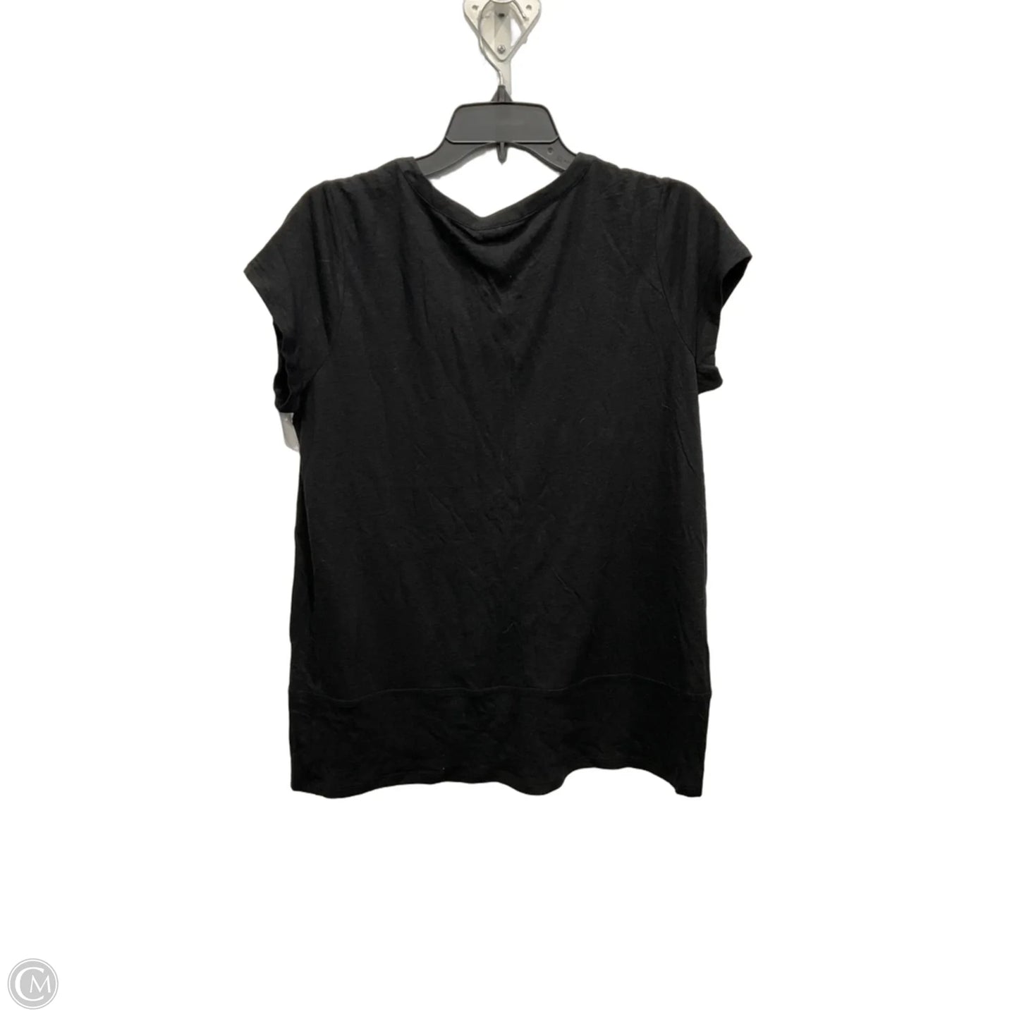 Top Short Sleeve Basic By J. Jill In Black, Size: M