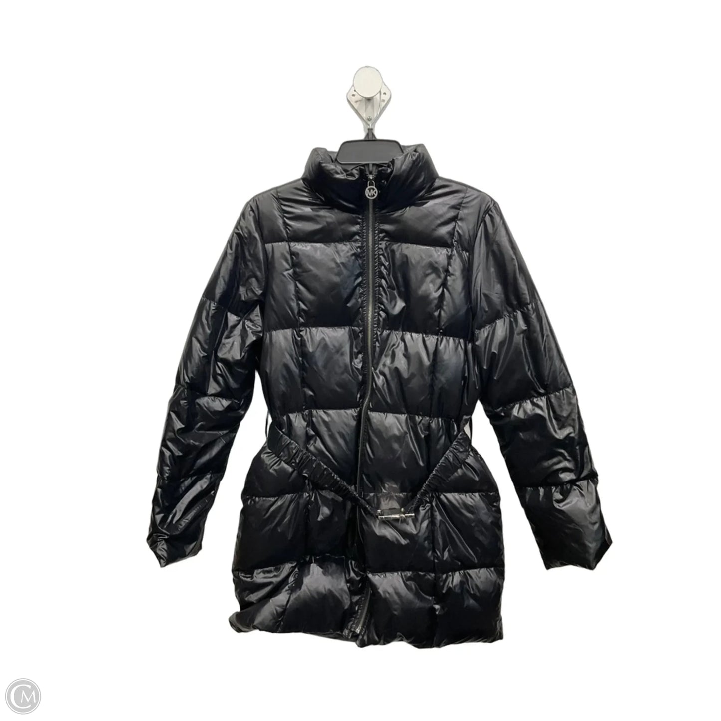 Jacket Puffer & Quilted By Michael By Michael Kors In Black, Size: L