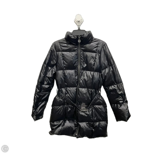 Jacket Puffer & Quilted By Michael By Michael Kors In Black, Size: L