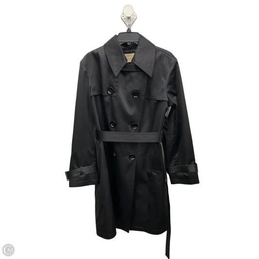 Coat Trench Coat By Michael By Michael Kors In Black, Size: Xl