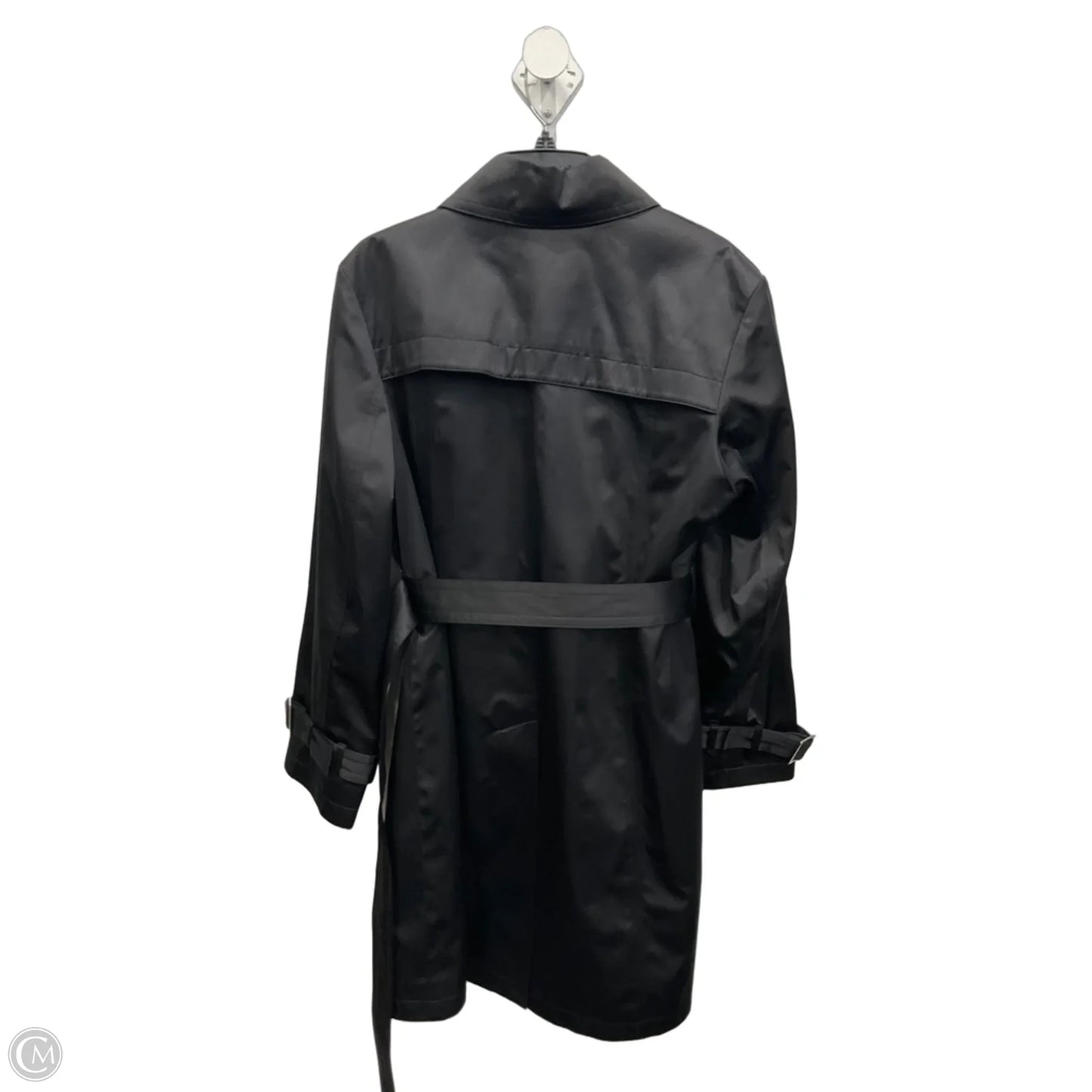 Coat Trench Coat By Michael By Michael Kors In Black, Size: Xl