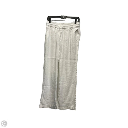 Pants Linen By Ann Taylor In White, Size: S