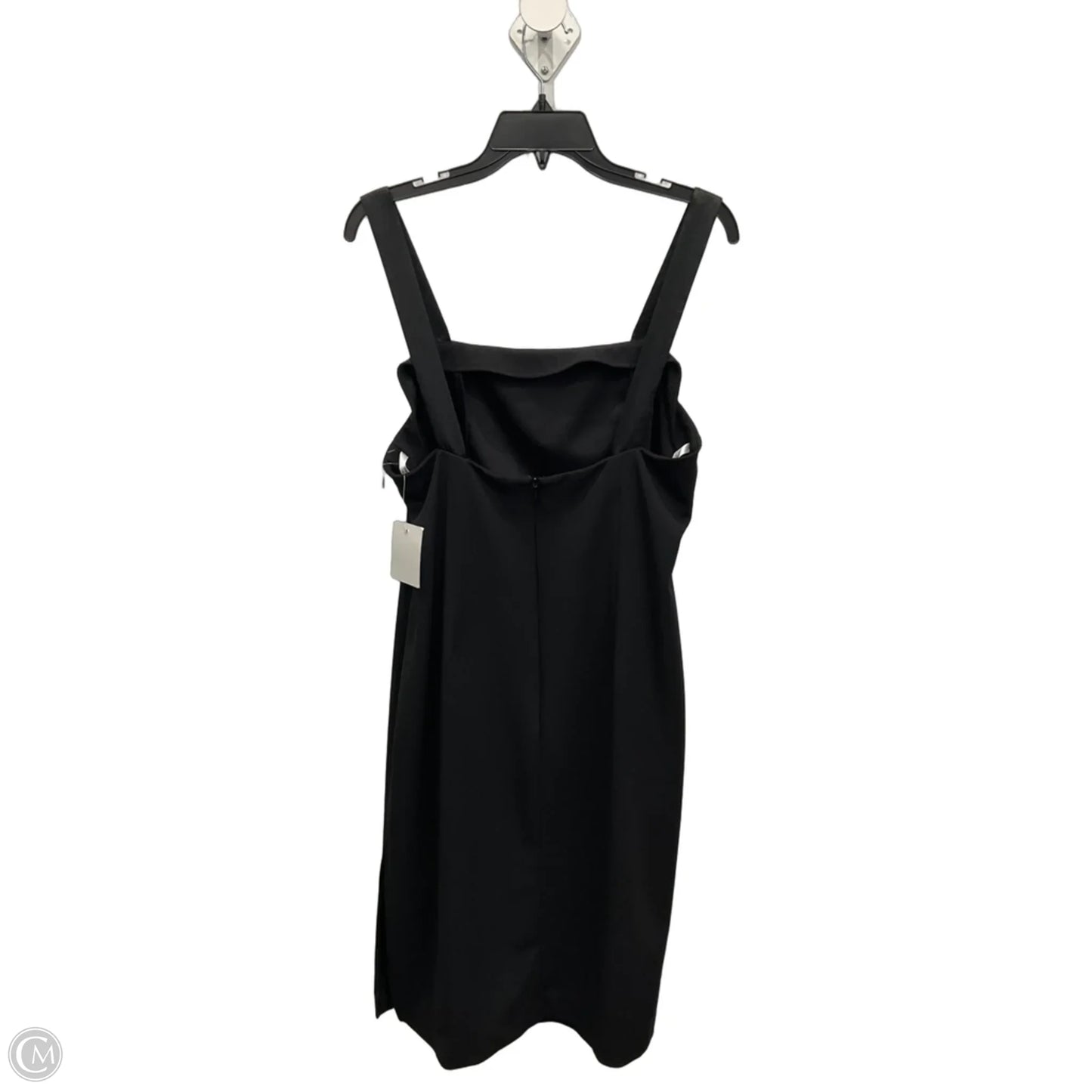 Dress Casual Midi By Cmc In Black, Size: Xl
