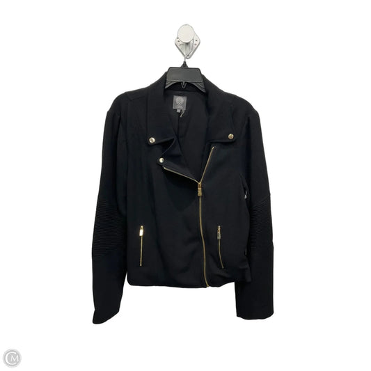 Jacket Moto By Vince Camuto In Black, Size: Xl