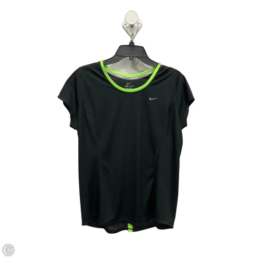 Athletic Tank Top By Nike Apparel In Black, Size: Xl