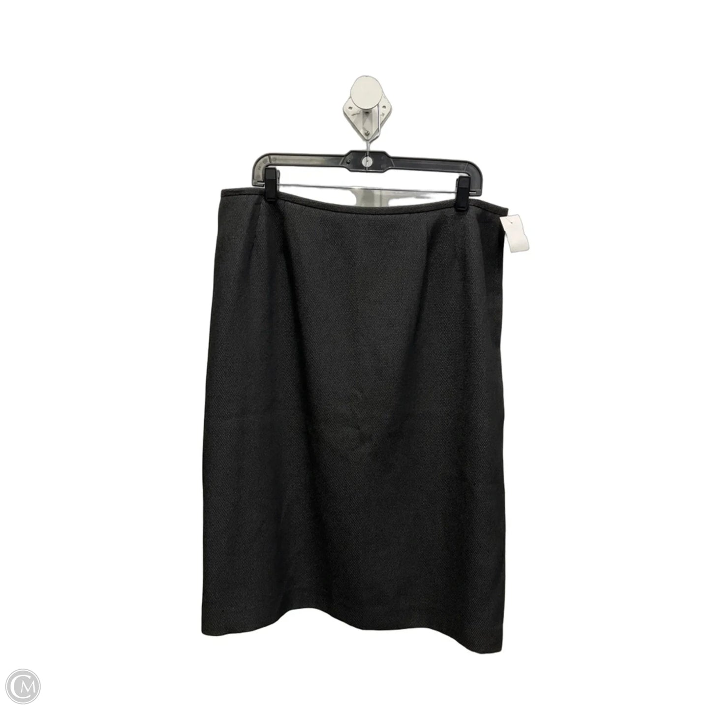 Skirt Midi By Le Suit In Black, Size: 18