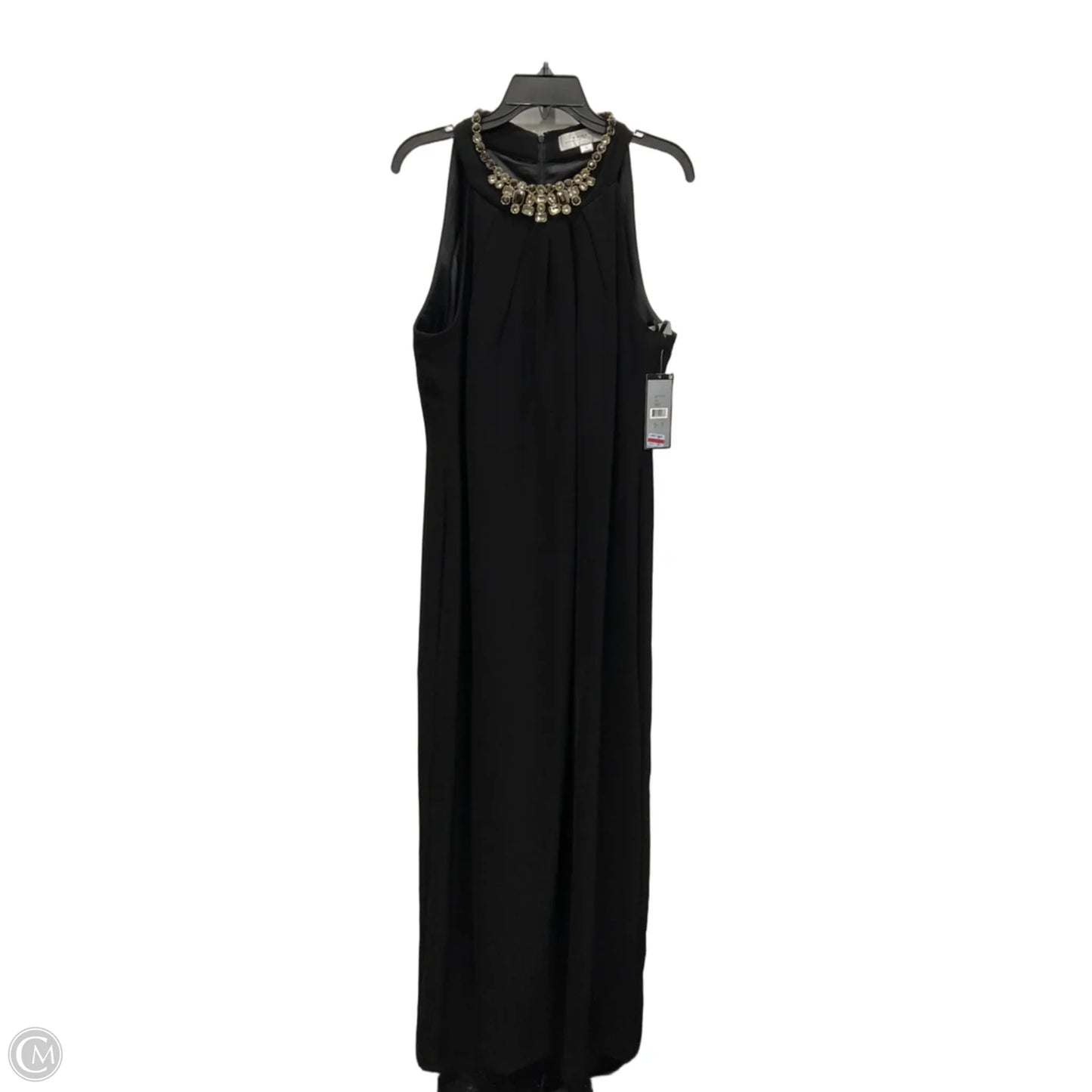 Dress Casual Maxi By Tahari By Arthur Levine In Black, Size: Xl