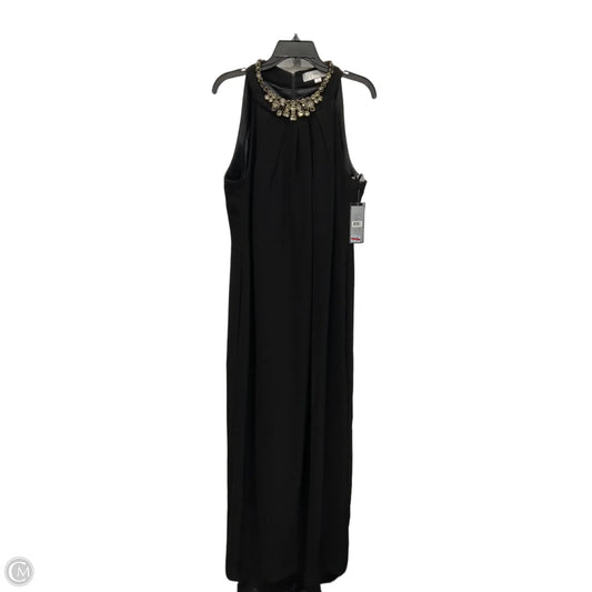 Dress Casual Maxi By Tahari By Arthur Levine In Black, Size: Xl