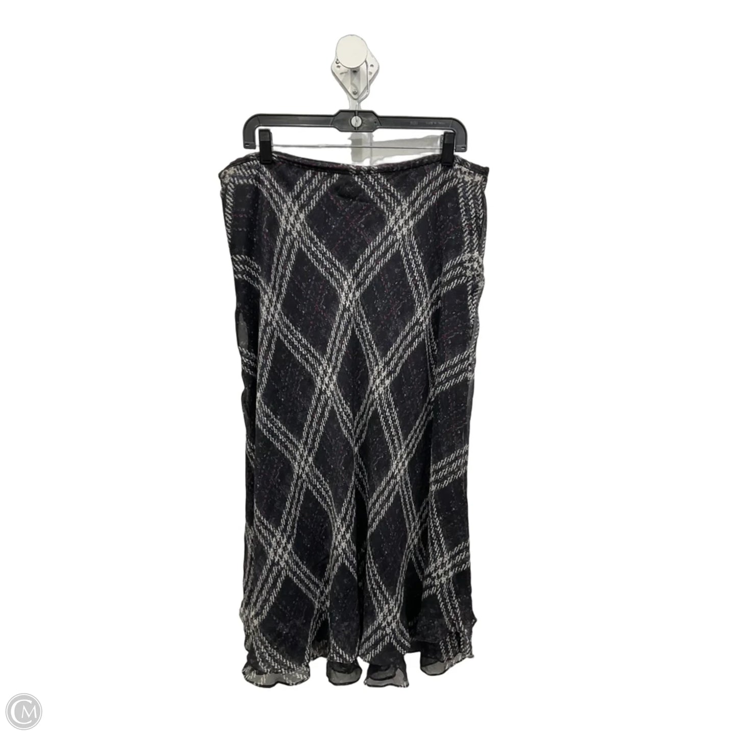 Skirt Maxi By Charter Club In Black, Size: 16