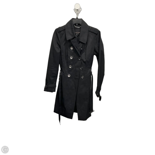Coat Trench Coat By White House Black Market In Black, Size: S