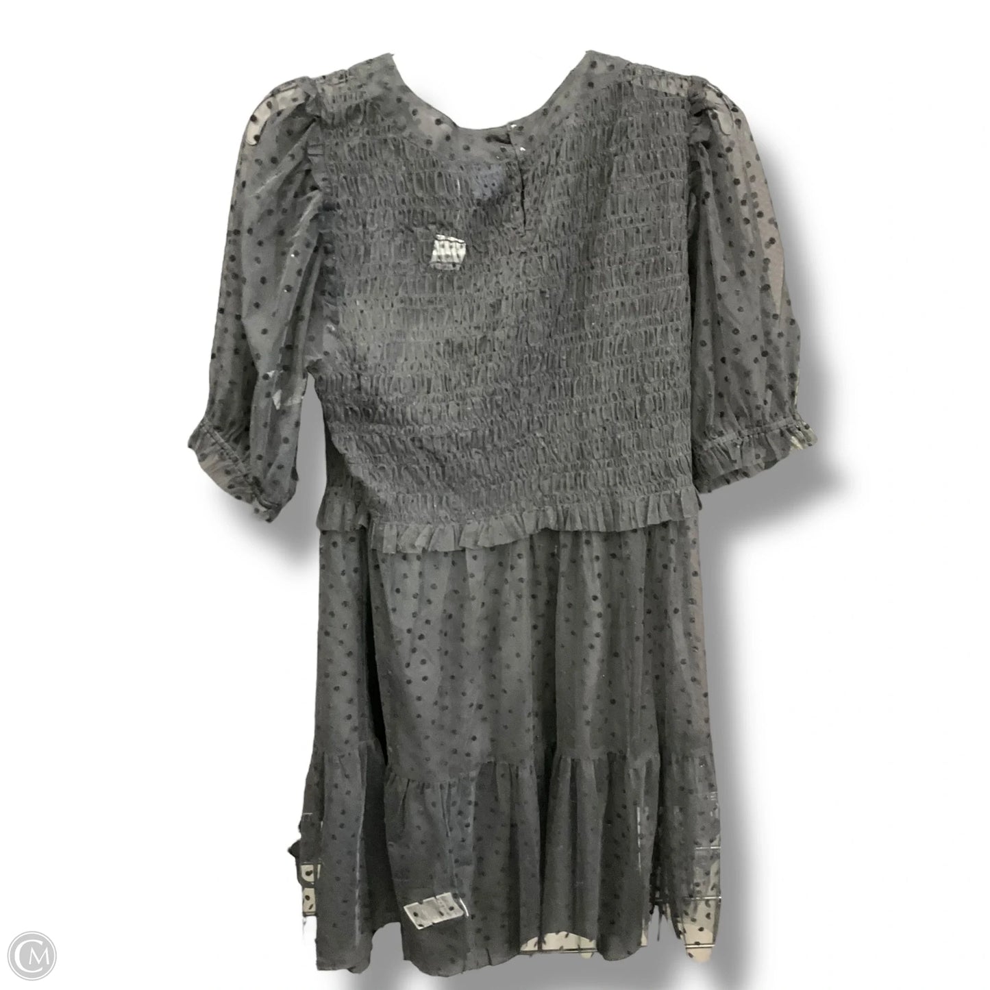 Dress Casual Midi By Gap In Black, Size: L