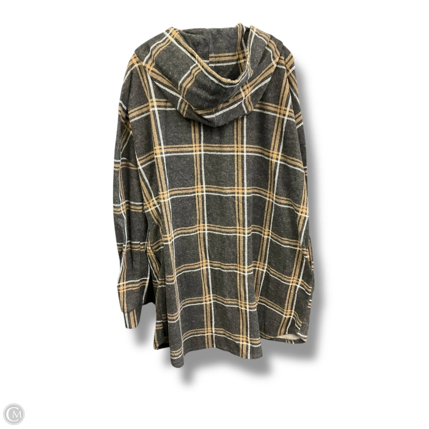 Jacket Shirt By Heimish Usa In Plaid Pattern, Size: 3x