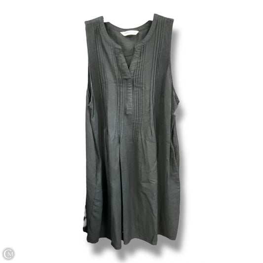Dress Casual Midi By Sonoma In Black, Size: Xl