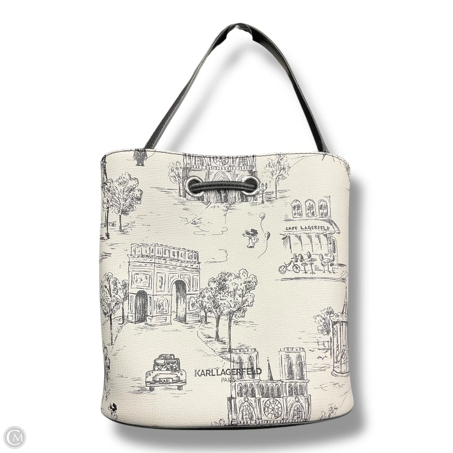 Crossbody Designer By Karl Lagerfeld, Size: Medium