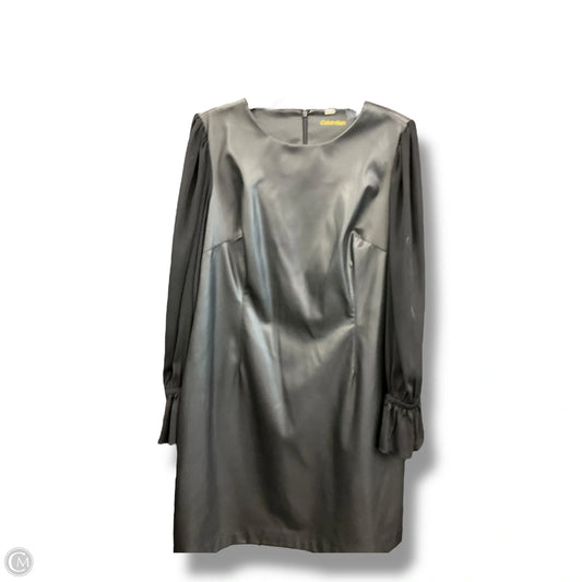 Dress Casual Midi By Calvin Klein In Black, Size: Xl