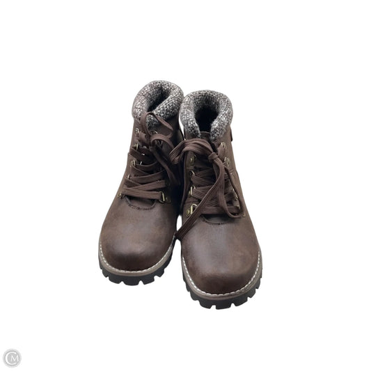 Boots Hiking By Sonoma In Brown, Size: 9