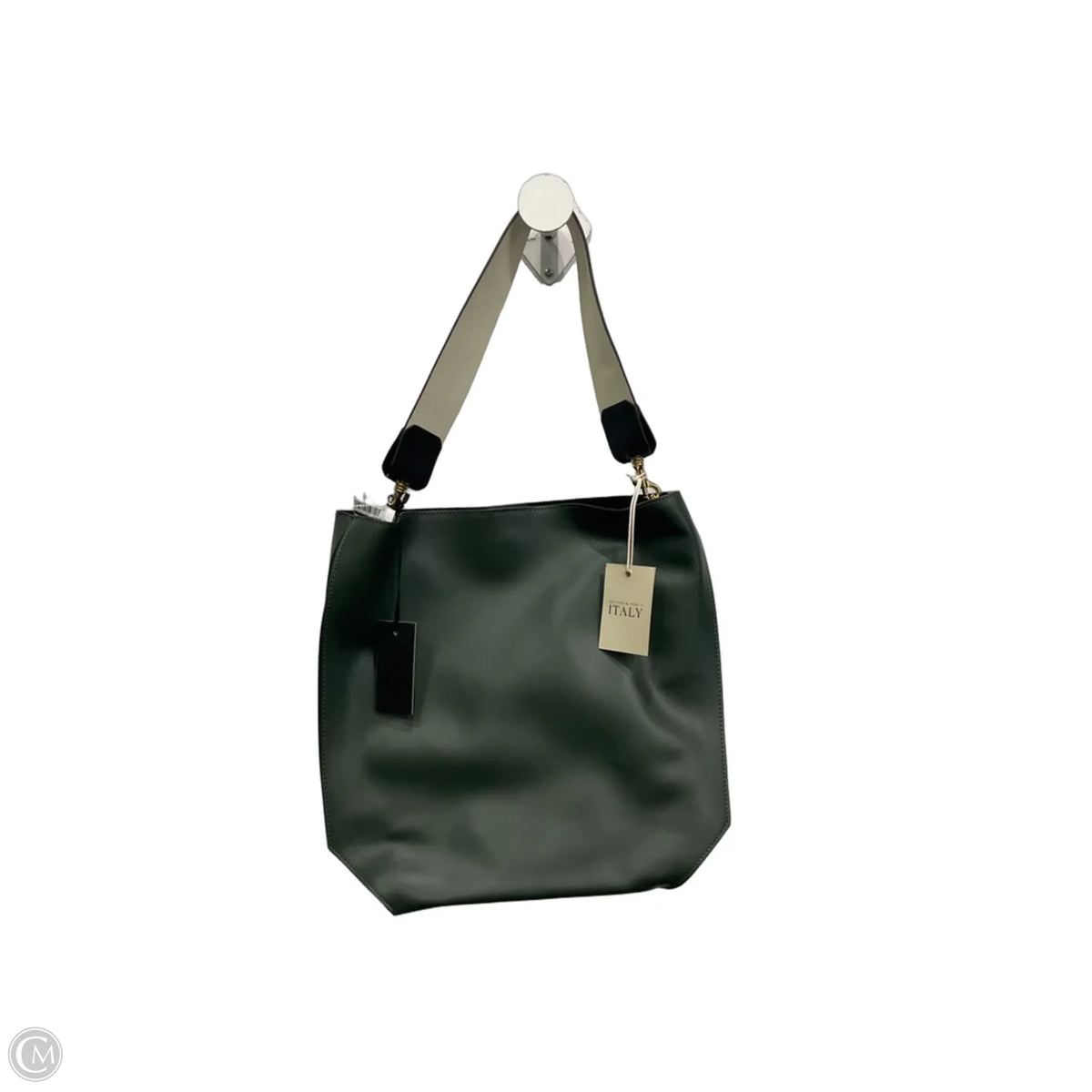 Handbag Leather By Cma, Size: Medium