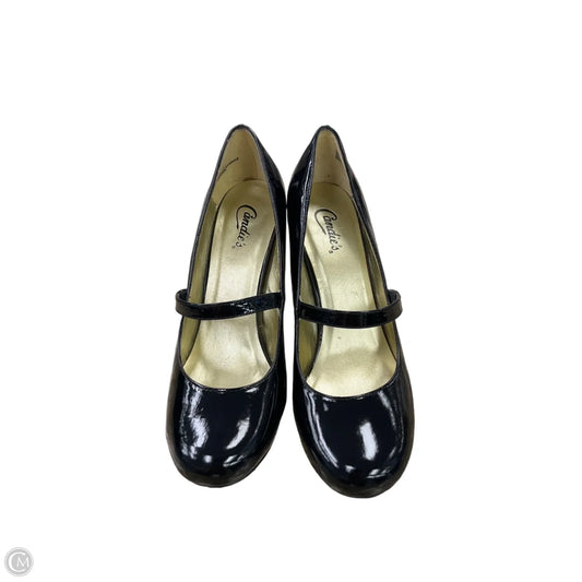 Shoes Heels Kitten By Candies In Blue, Size: 9